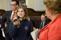 Stellvertretende Schulsprecherin am Sacre Coeur Wien, Marlene Hotz