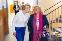 Eintreffen der Gäste
