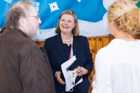 Eintreffen der Gäste